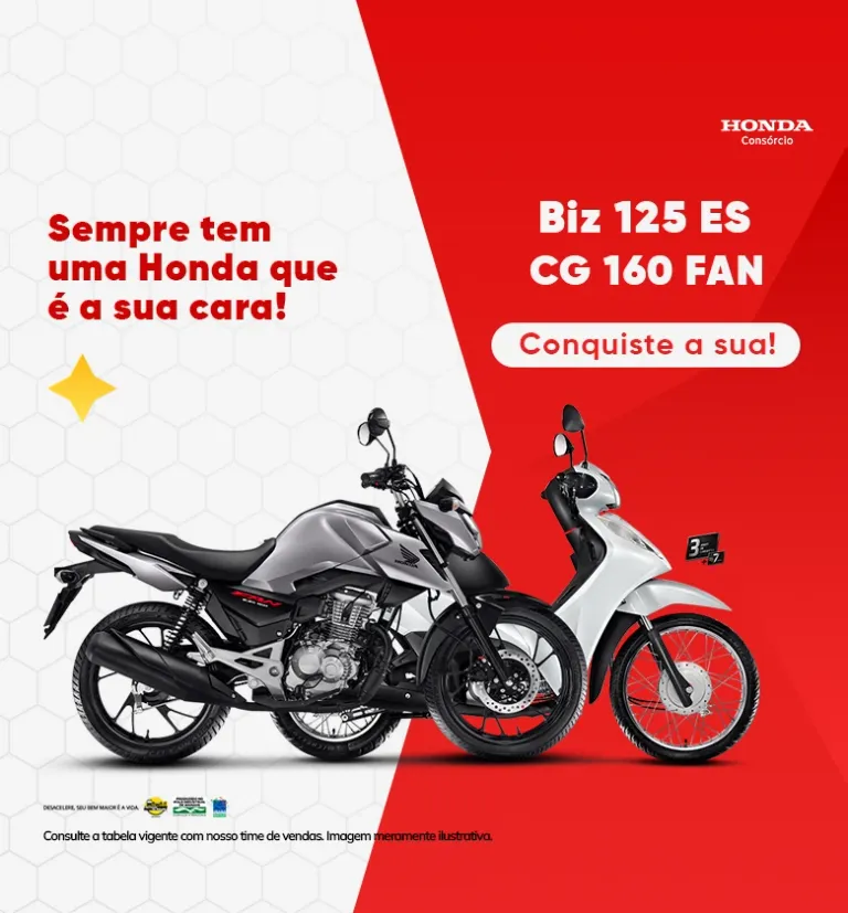Banner Honda Biz + CG