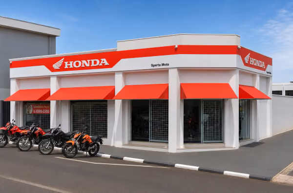Fachada Sperta Moto Honda Américo Brasiliense