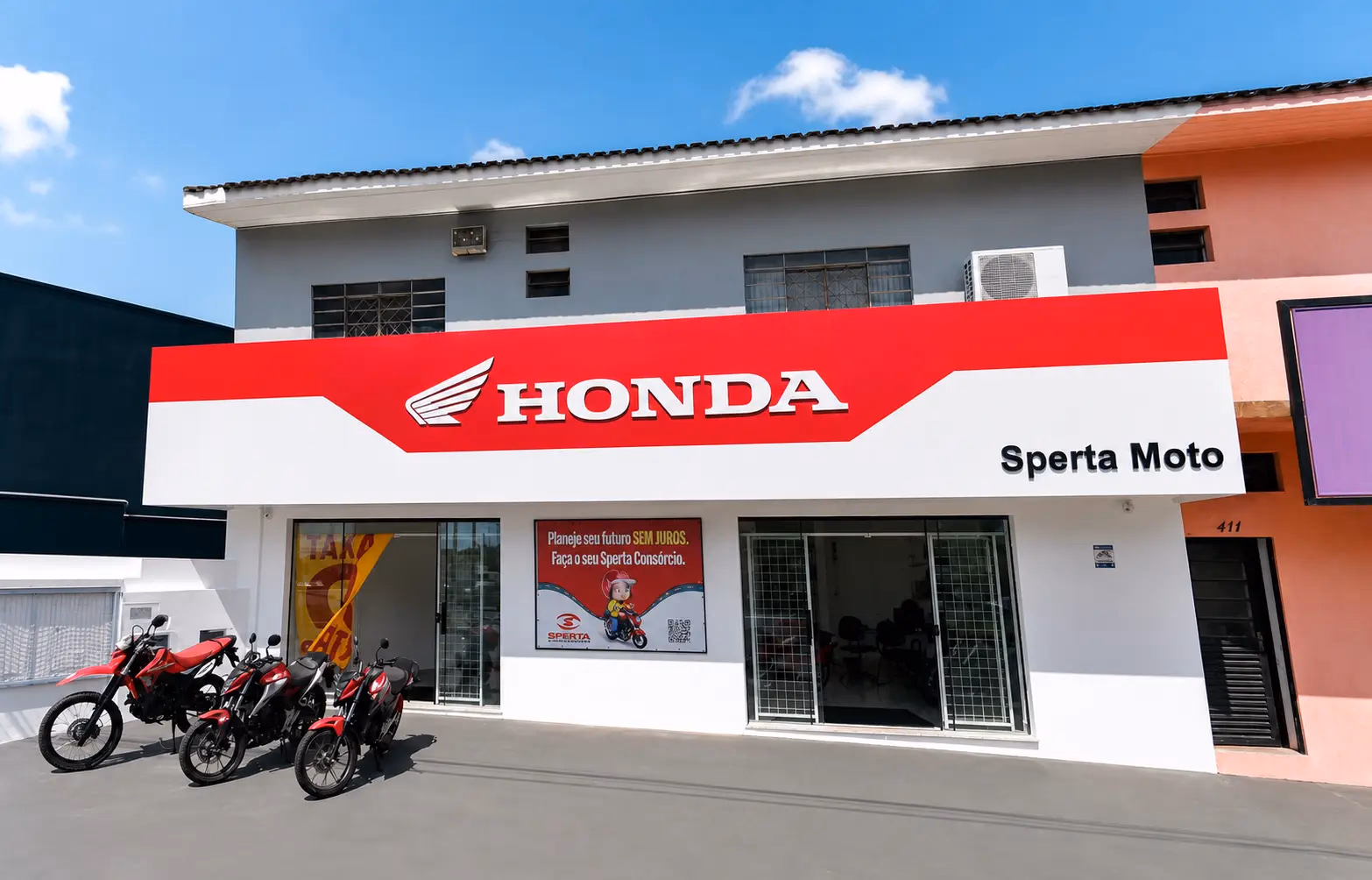 Fachada Sperta Moto Honda Araraquara 2 - 6 de 20