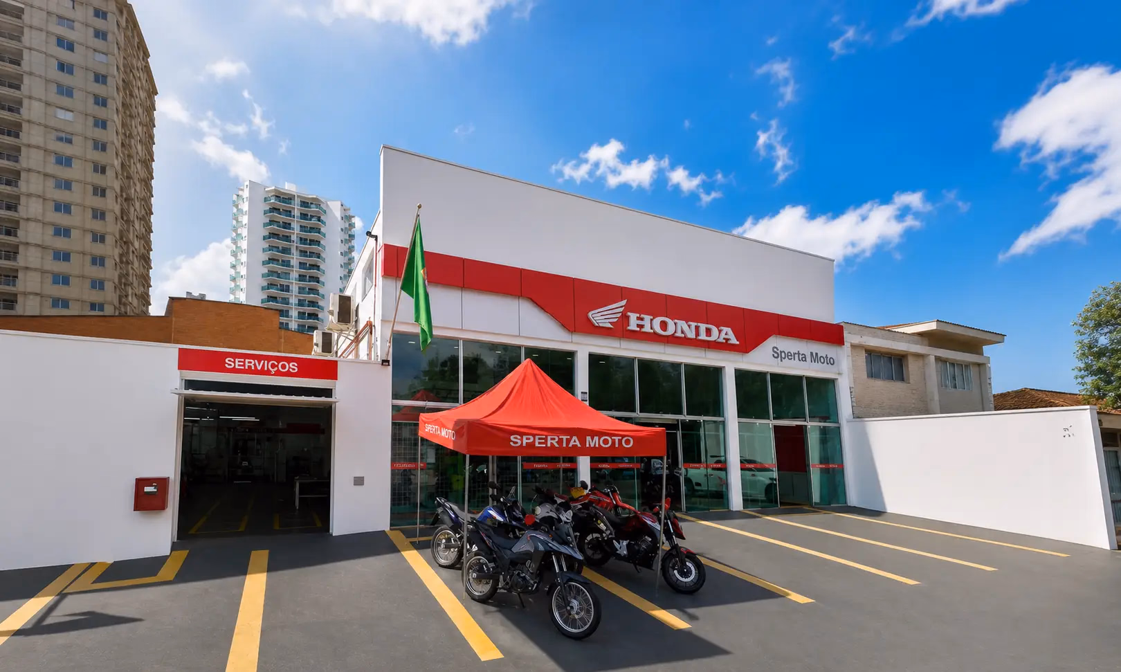 Fachada Sperta Moto Honda Araraquara 2 - 13 de 20