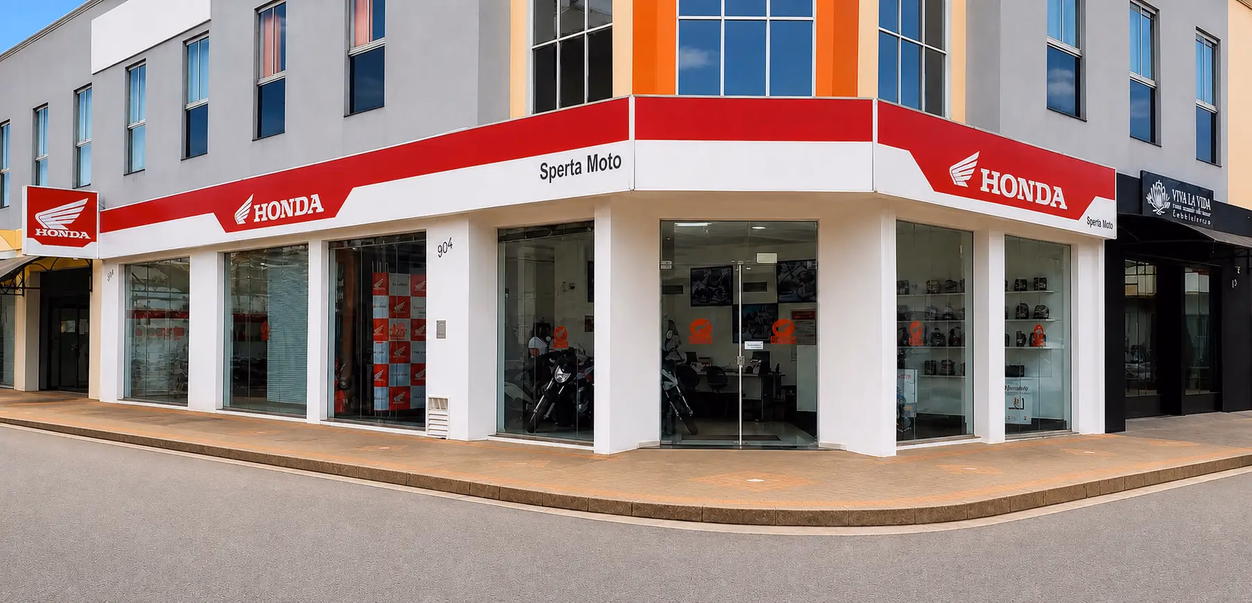 Fachada Sperta Moto Honda Barrinha - 17 de 20