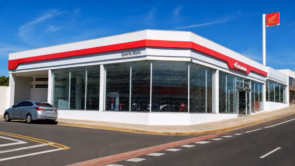 Fachada Sperta Moto Honda Birigui