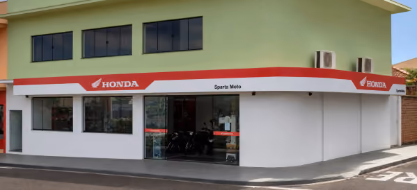 Fachada Sperta Moto Honda Pederneiras