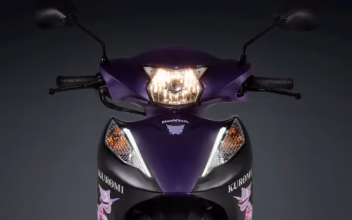 Honda Biz Kuromi - Vantagens - Luz de posicionamento LED