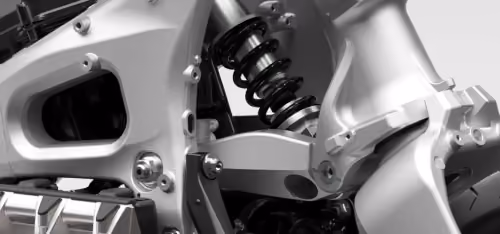 Honda GoldWing 50 Anos - Diferencial - Suspensão dianteira eletrônica Double Wishbone