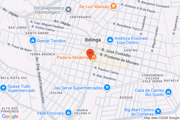 Mapa da localização - Ibitinga